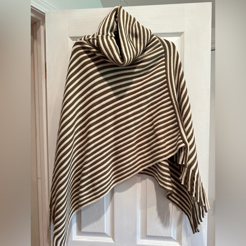 Poncho Cowl Neck